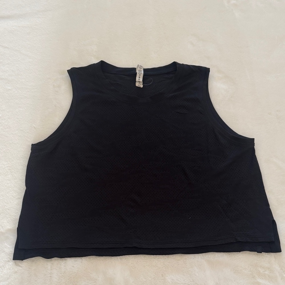 Lululemon Athletica Black Muscle Tee